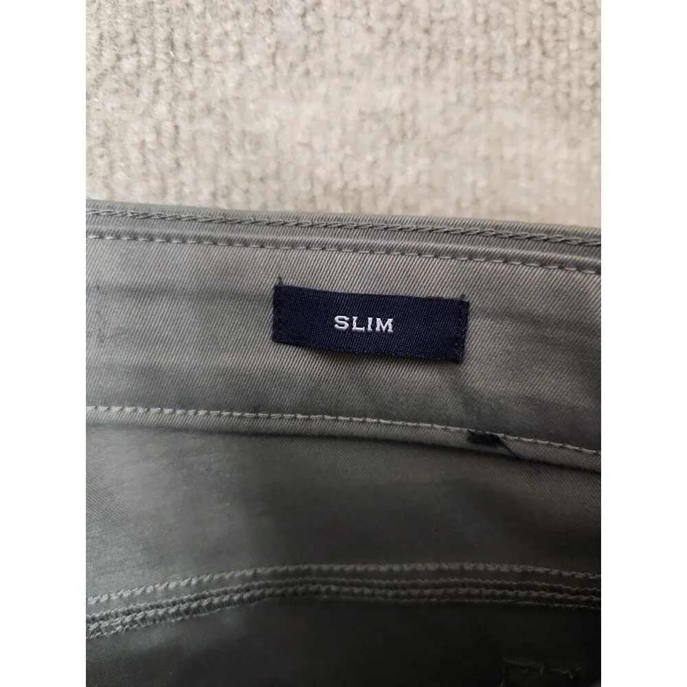 J Crew Slim Fit Tech Pants Mens 30x32 Gray Lightweight Flex